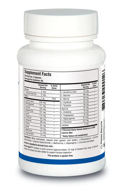 Biotics Research Amino Sport Broad Spectrum Amino Acids, Essential Amino Acids, BCAAs, Sports Recovery, Support Lean Muscle Mass 180 Capsules BIOTICS RESEARCH buy supplements Au