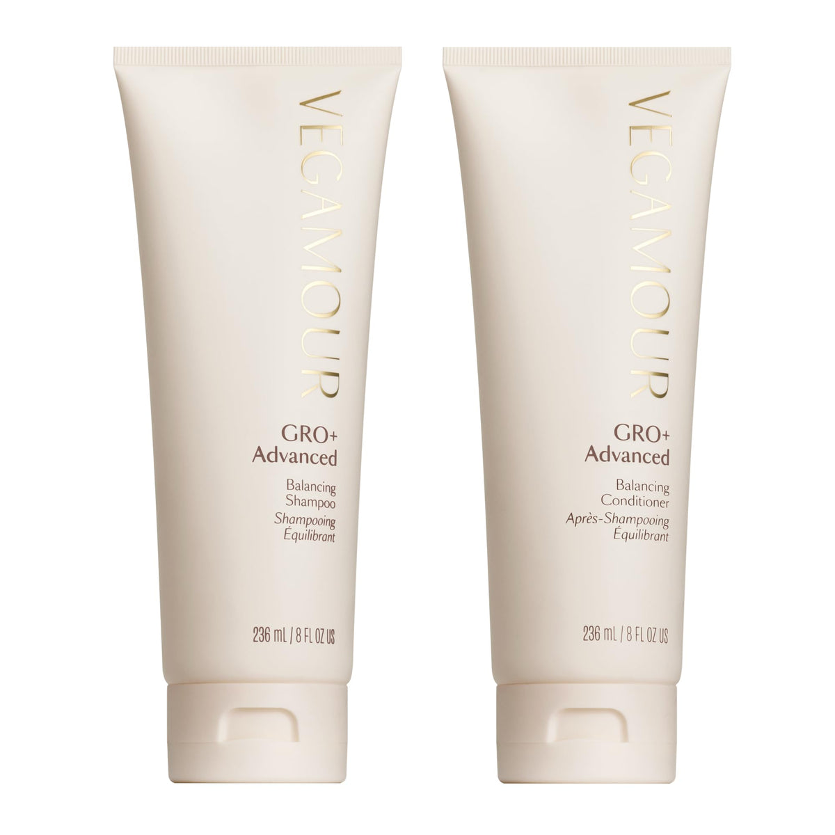 VEGAMOUR GRO+ Advanced Balancing Shampoo and Conditioner Kit | Removes Buildup, Hydrates the Scalp and Softens Strands | For Severe Signs of Thinning | Color Safe, Vegan, Cruelty-Free (8 Fl Oz each) VEGAMOURBuy Supplements Australia