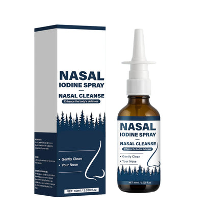 VIPUDA Nutramd Iodine Nasal Spray, Cleanses & Refreshes Your Nasal Passages, Iodine & Fulvic Acid Blend, 100% Natural Mineral Formula – 60 ml/2.029 fl.oz (1pc) VIPUDABuy Supplements Australia