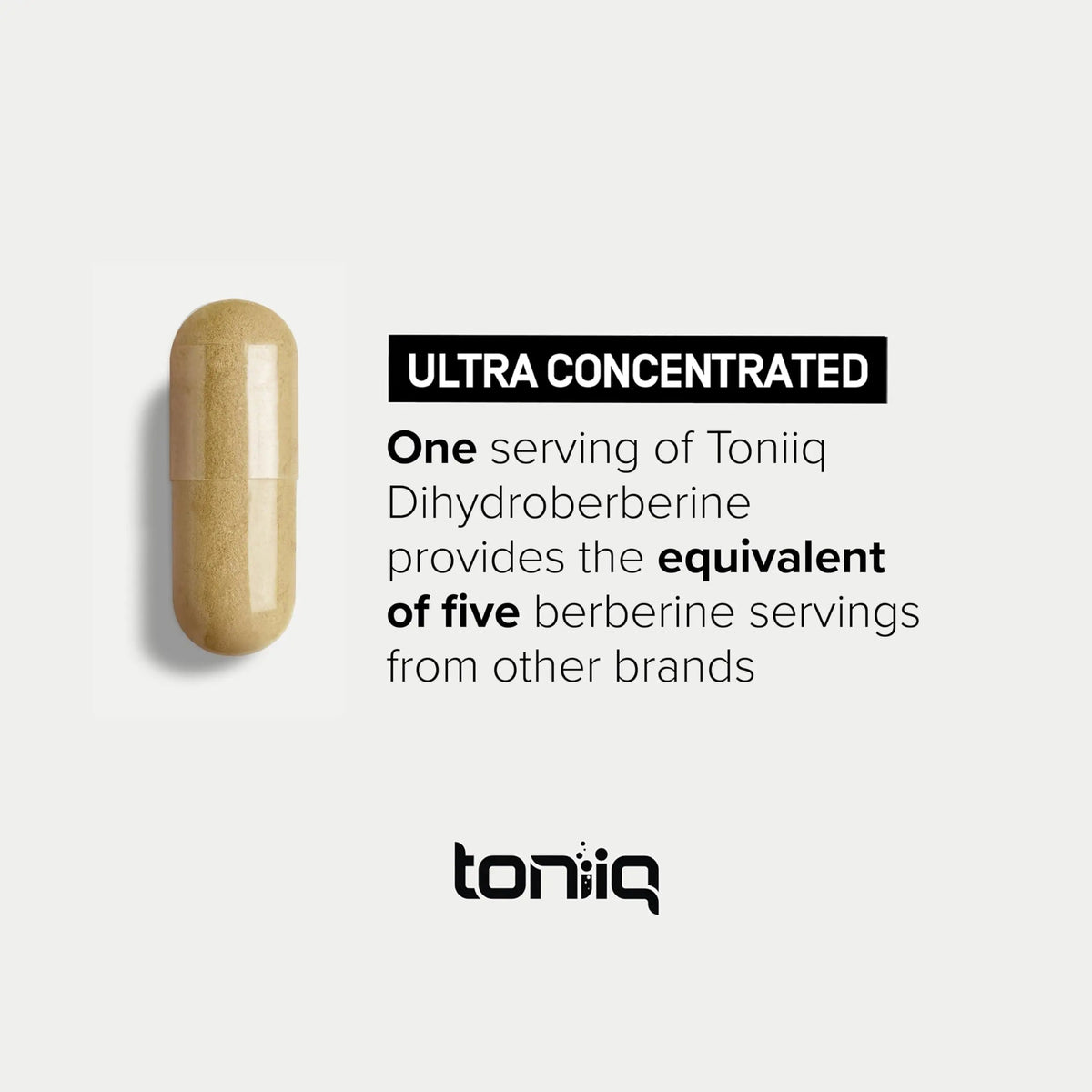 Toniiq Dihydroberberine Supplement - Ultra High Potency 1,000mg Formula with GlucoVantage, 10:1 Ceylon Cinnamon & 50:1 Milk Thistle - Third-Party Lab Tested Toniiq buy supplements Au