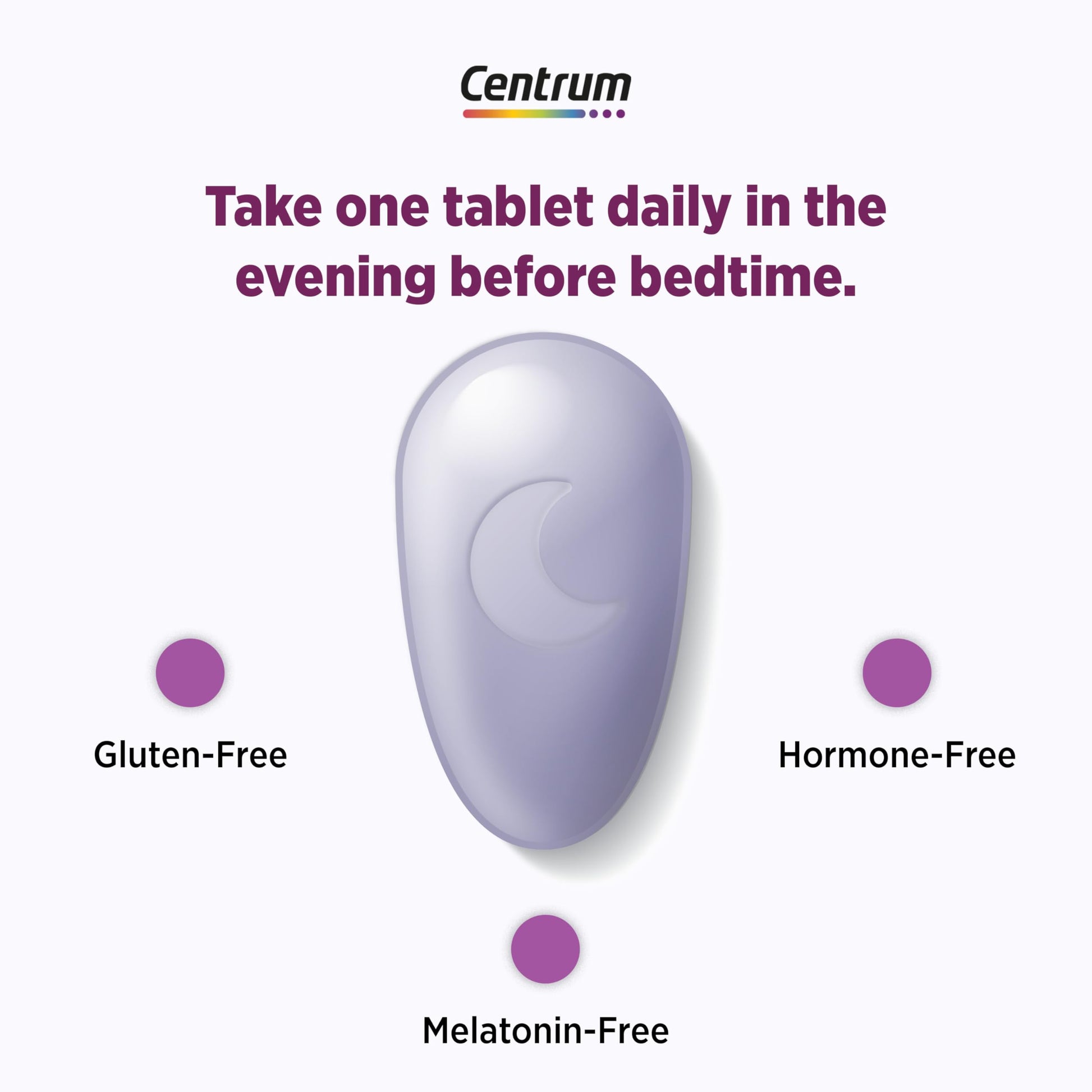 Centrum Restful Sleep Menopause Support Tablets, Supplement with Clinically Studied DailyZz and geniVida, 28 Count CentrumBuy Supplements Australia