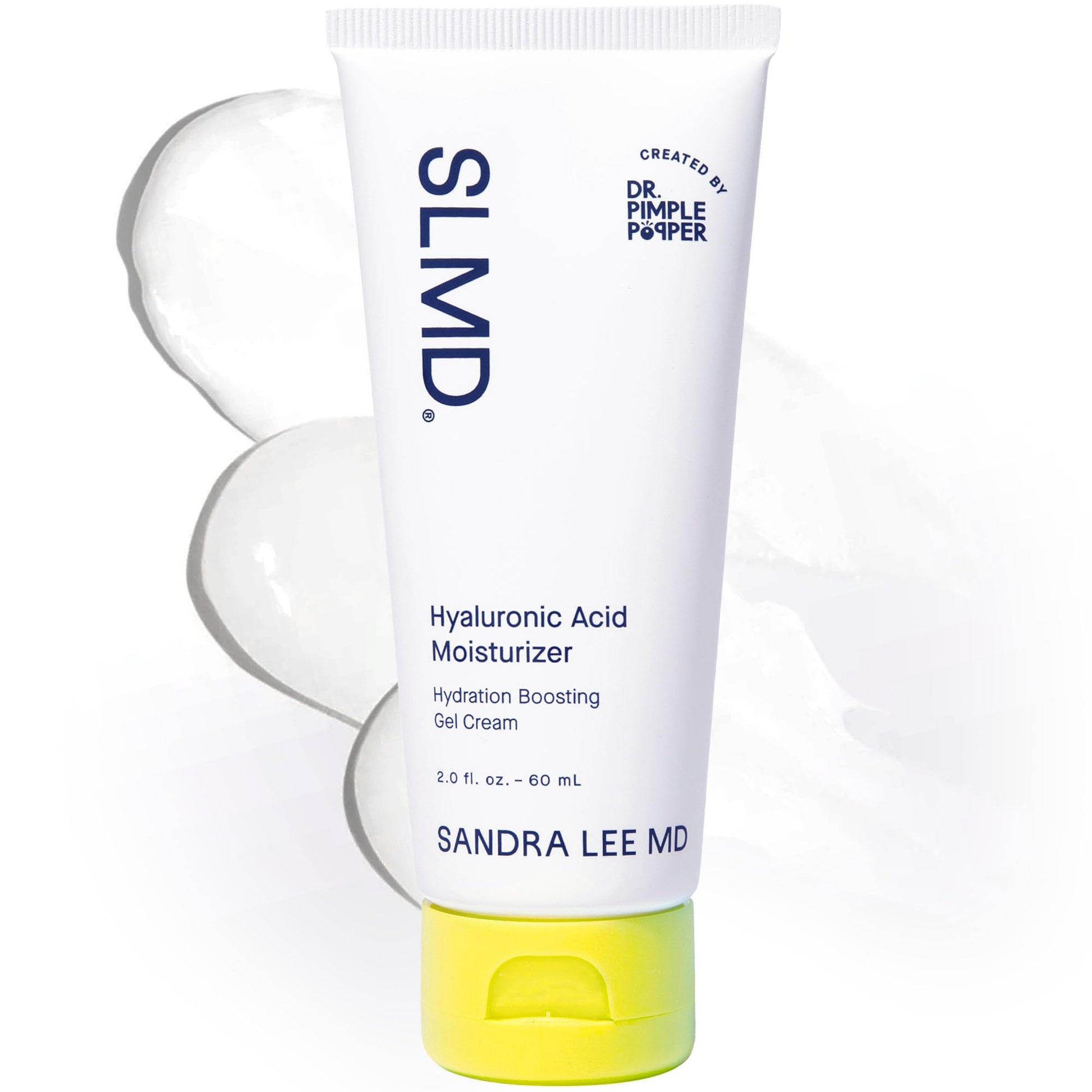 SLMD by Dr. Pimple Popper | Hyaluronic Acid Face Moisturizer 2.0 fl. oz. Hyaluronic Acid Moisturizer Cream for Face, Lightweight, Oil-Free Hydration for All Skin Types, Smooths & Soothes. SLMD buy supplements Au
