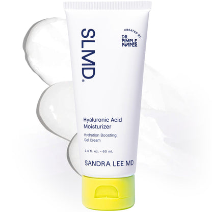 SLMD by Dr. Pimple Popper | Hyaluronic Acid Face Moisturizer 2.0 fl. oz. Hyaluronic Acid Moisturizer Cream for Face, Lightweight, Oil-Free Hydration for All Skin Types, Smooths & Soothes. SLMD buy supplements Au