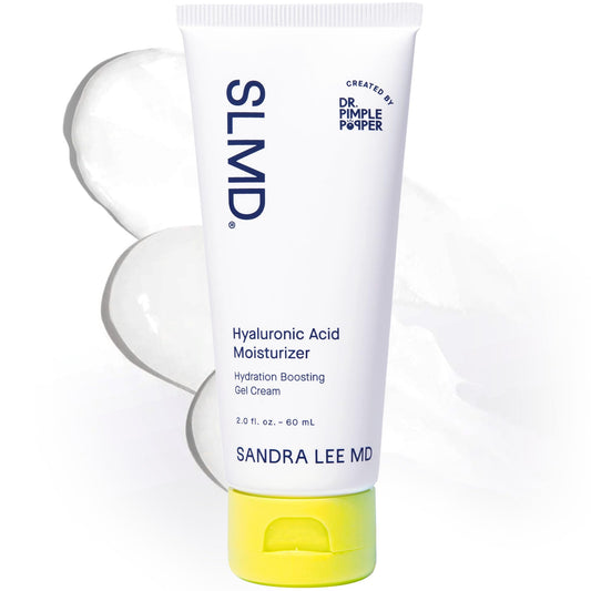 SLMD by Dr. Pimple Popper | Hyaluronic Acid Face Moisturizer 2.0 fl. oz. Hyaluronic Acid Moisturizer Cream for Face, Lightweight, Oil-Free Hydration for All Skin Types, Smooths & Soothes. SLMD buy supplements Au