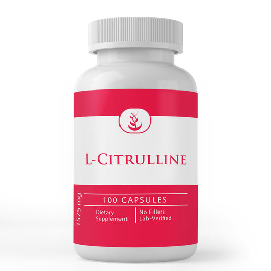 Pure Original Ingredients L-Citrulline, (100 Capsules) Always Pure, No Additives Or Fillers