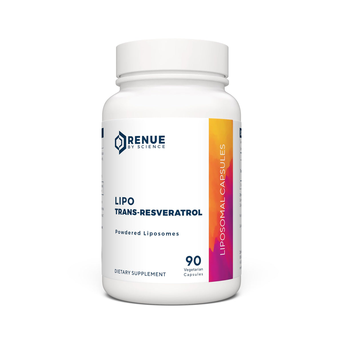 Renue By Science Resveratrol | High Strength Liposomal Resveratrol Supplement | 90 Trans Resveratrol Capsules - 125mg Reservatrol per Serving | Non-GMO | Made in The USA Third-Party Tested Renue By ScienceBuy Supplements Australia