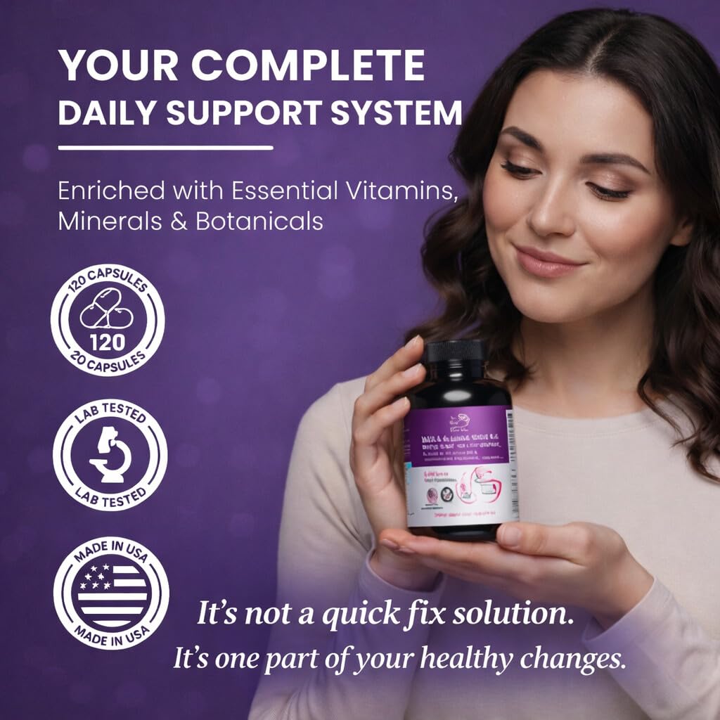The Pink Bloom Myo & D-Chiro Inositol 40:1 Ratio – 120 Capsules | Myo Inositol Supplement for Women with Vitamin D, Ashwagandha, Folate & Zinc | Supplement for Hormone Balance & Ovarian Health The Pink BloomBuy Supplements Australia