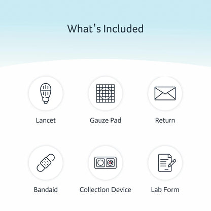 Pancreatic Function Test | 2-in-1 at-Home Test | Amylase | Lipase | Cap & CLIA Accredited Testing | Not Testable in NY & RI Choose HealthBuy Supplements Australia