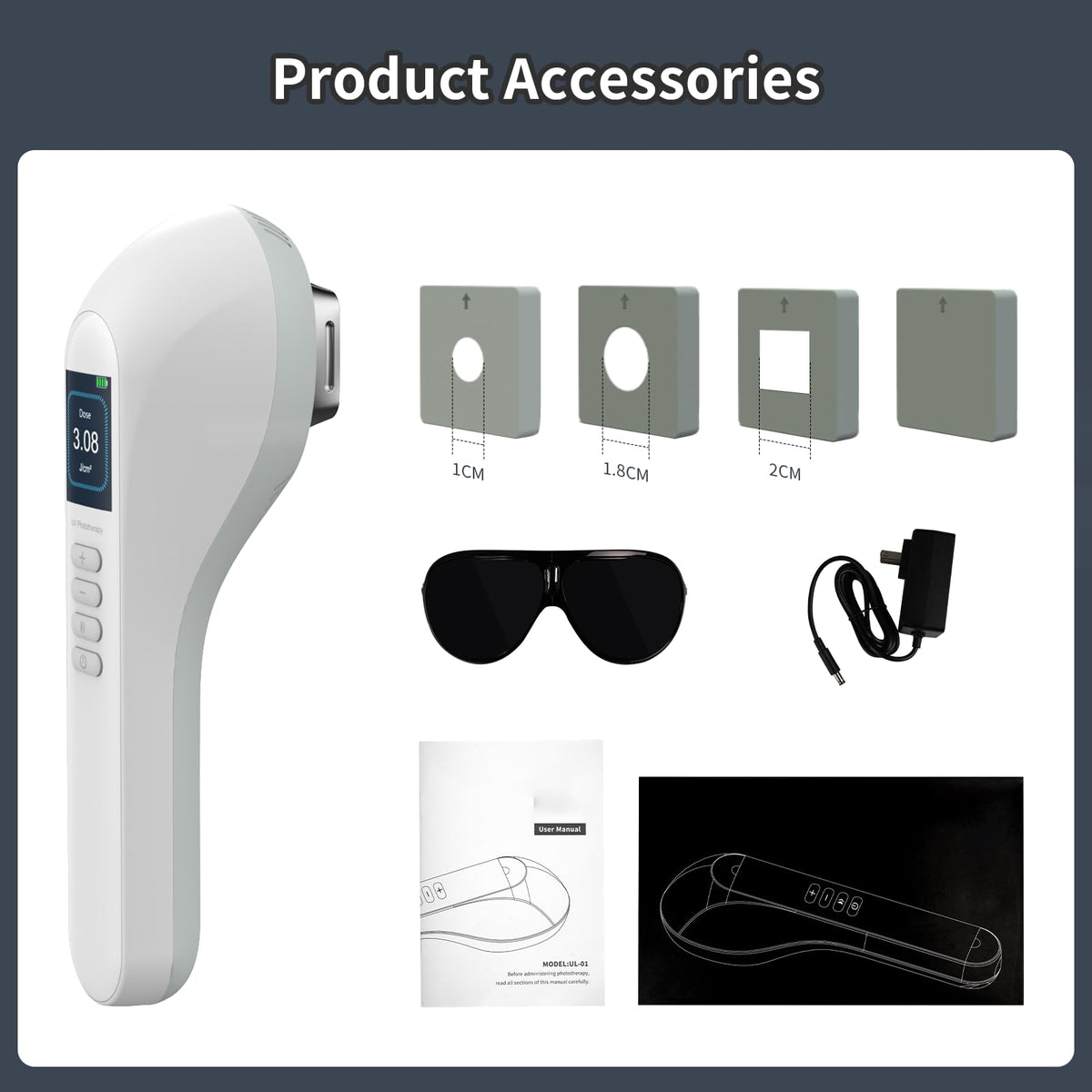 HaSoCare Phototharepy Light, UV Light for Home Use HaSoCareBuy Supplements Australia