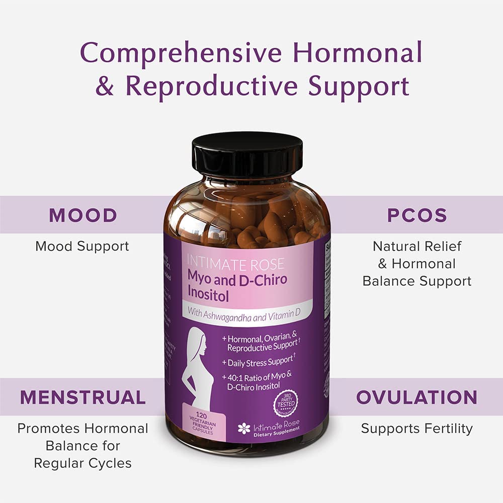 Save 10% on Myo-Inositol & D-Chiro Inositol 40:1 Blend & Vaginal Probiotics for Women Intimate RoseBuy Supplements Australia