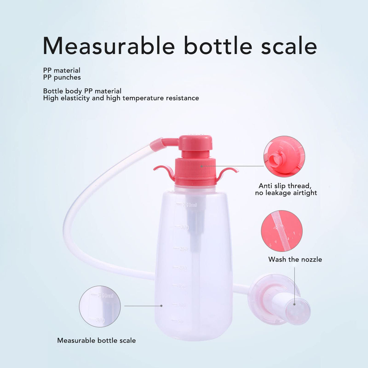 Vaginal Douche Cleaner,350ml Vaginal Cleanser Vaginal Douche Reusable Vaginal Cleansing System BrrnooBuy Supplements Australia