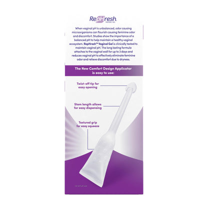 RepHresh Odor Eliminating Vaginal Gel, 4ct (0.07oz) RepHreshBuy Supplements Australia