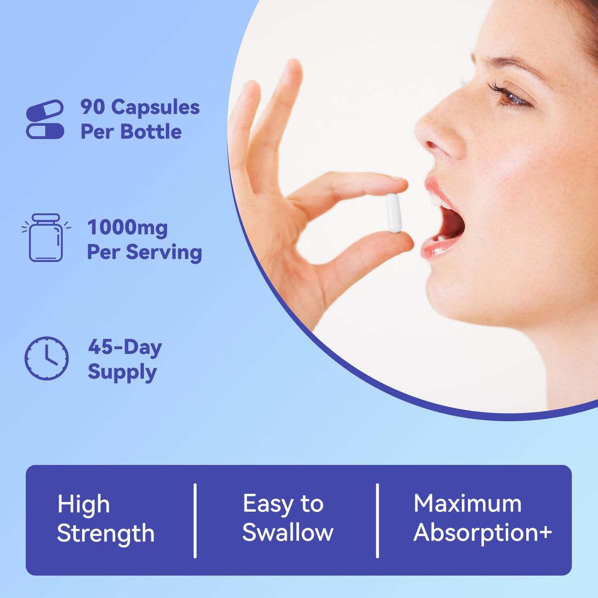 Agumoon NAD+ Supplement 1000mg, Liposomal NAD Nicotinamide Riboside Supplement with Resveratrol & Quercetin for Women and Men - 90 Capsules AgumoonBuy Supplements Australia