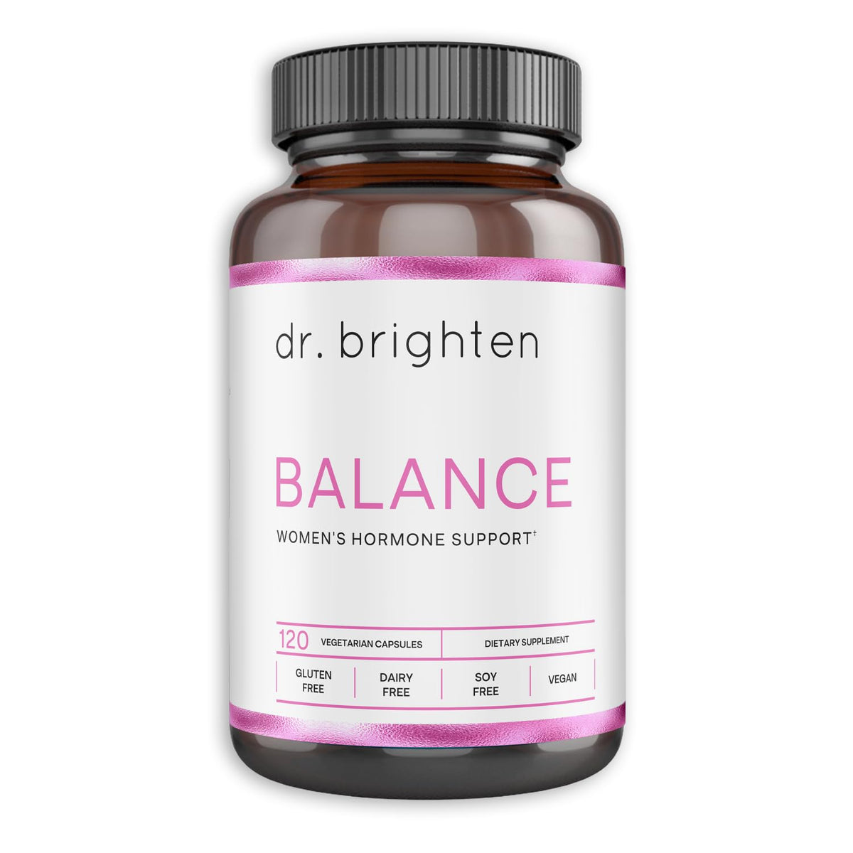 Dr. Brighten Balance - Hormone Balance for Women with Chasteberry and DIM - Targets Hormonal Acne, Period Issues, & PMS - Vegan, Non-GMO Dr. BrightenBuy Supplements Australia