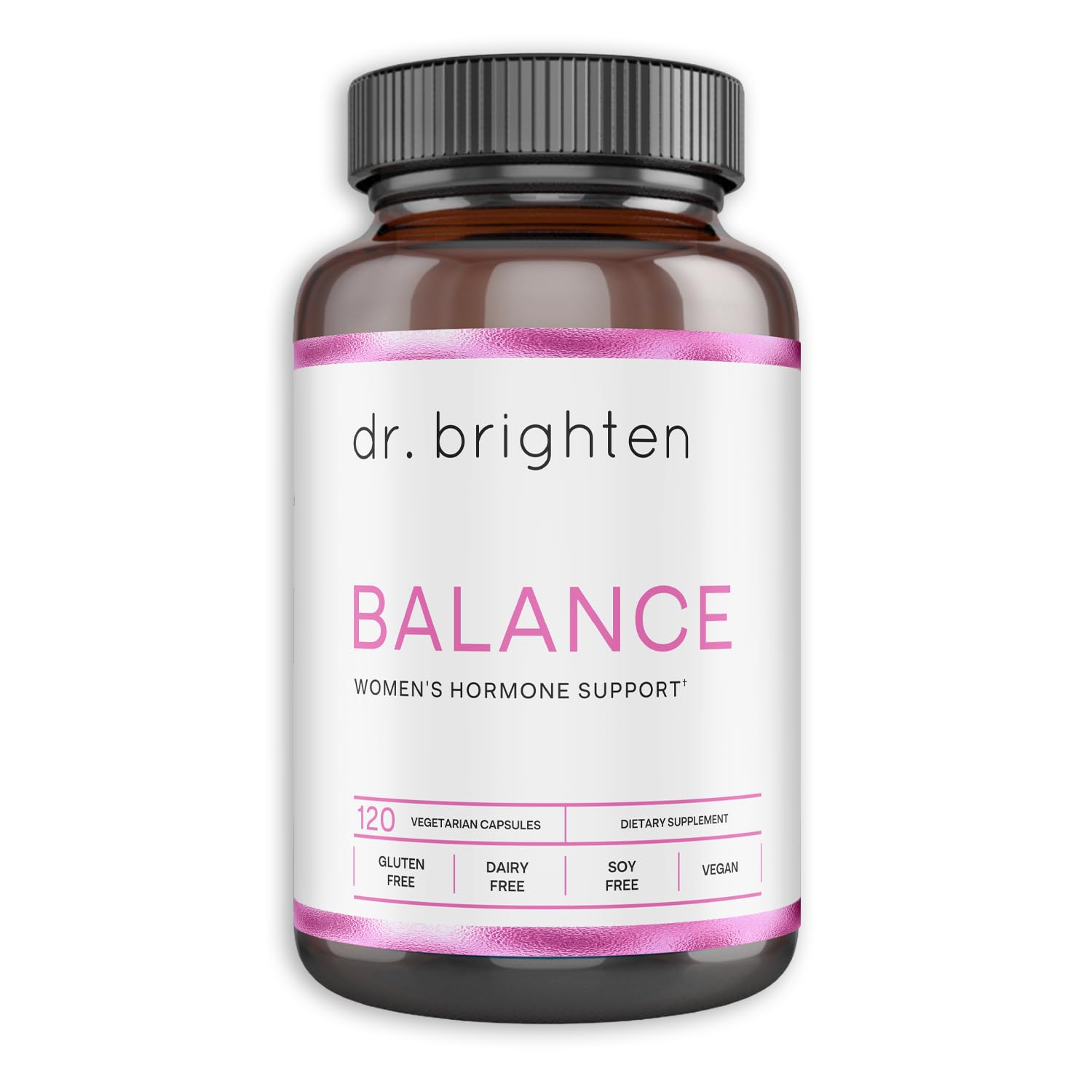 Dr. Brighten Balance - Hormone Balance for Women with Chasteberry and DIM - Targets Hormonal Acne, Period Issues, & PMS - Vegan, Non-GMO Dr. BrightenBuy Supplements Australia