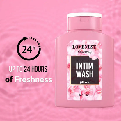 Lovenest Intimate Wash for Women – pH Balanced, Odor Control, Postbiotic Formula – Hypoallergenic, Paraben-Free, Derma-Tested Feminine Hygiene Wash 200 mL by Marqueens Beauty MARQUEENSBEAUTYBuy Supplements Australia