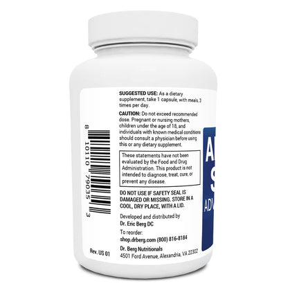 Dr. Berg’s Adrenal Stress Advanced Formula - Adrenal Support Supplements for Stress Dr. Berg NutritionalsBuy Supplements Australia