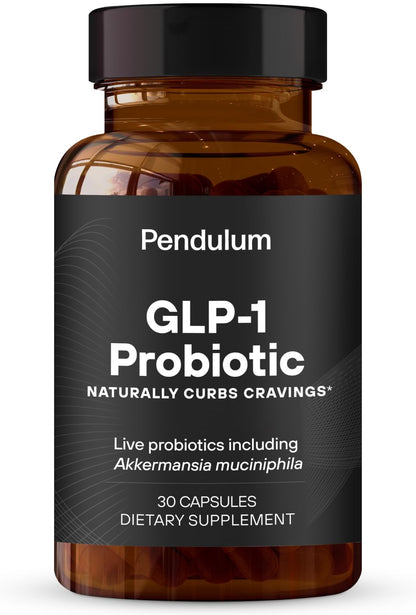 Pendulum GLP-1 Probiotic – Supports Appetite Control and Craving Management, Naturally | Improves Regularity & Gut Health with Akkermansia & Other Strains (30 Capsules) PendulumBuy Supplements Australia