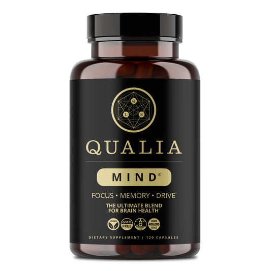 Qualia Life Sciences Qualia Mind | The Ultimate Blend for Brain Health* | Doctor-Formulated Nootropic to Fuel Focus & Concentration* | Supports Long Term Brain Health| Maintain Drive & Productivity QUALIA LIFE SCIENCESBuy Supplements Australia