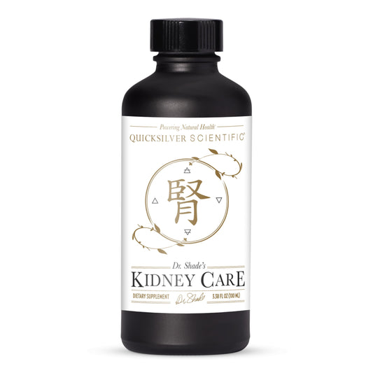 Quicksilver Scientific Kidney Care - Kidney Cleanse & Lymphatic Drainage Supplements - Astragaloside IV Extract, Zhu Ling, Goldenrod, Ferulic Acid, He Shou Wu & Dandelion Leaf (3.38oz / 100ml) Quicksilver ScientificBuy Supplements Australia
