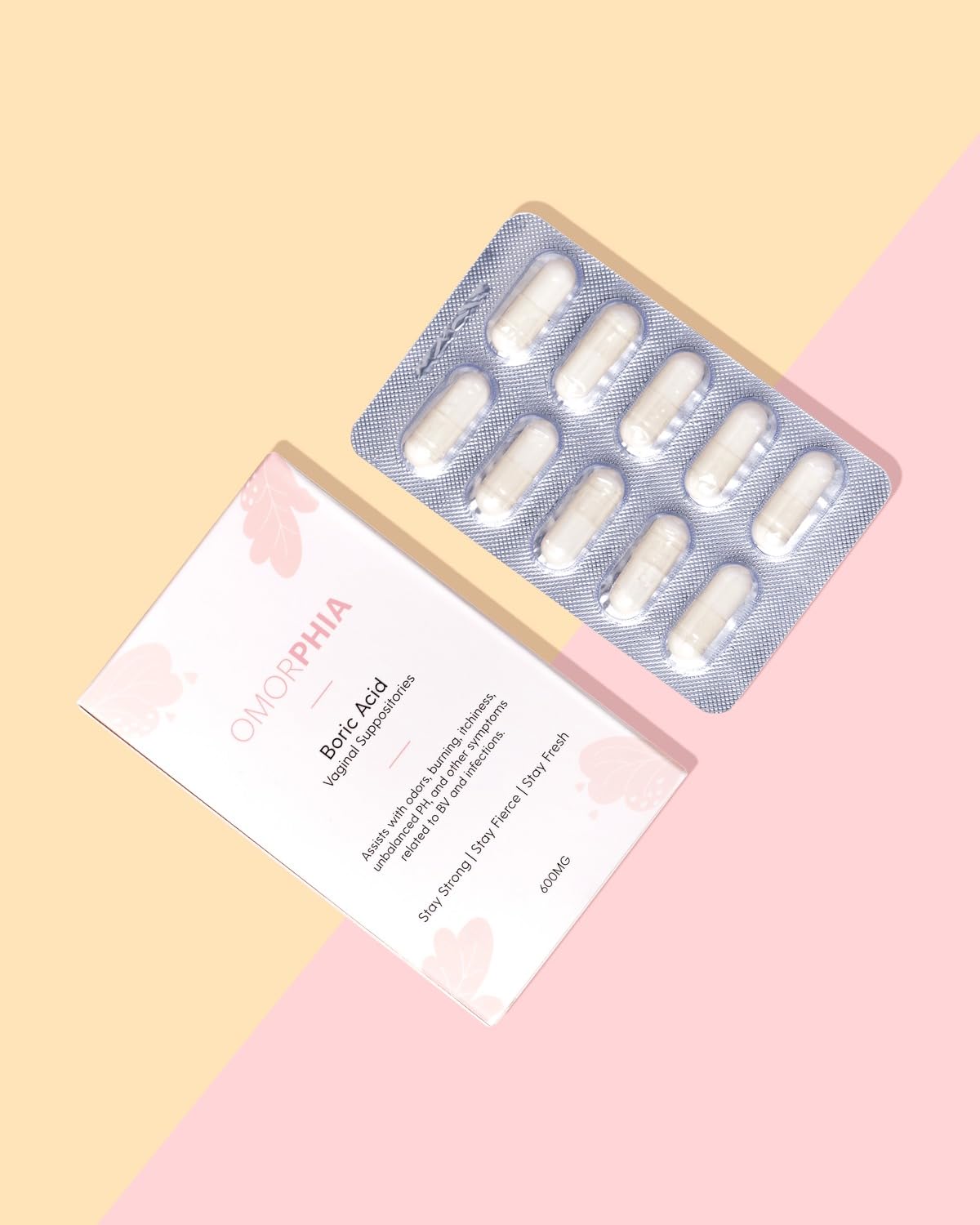 Omorphia Boric Suppositories - Powerful and Effective Approach - Promotes a Healthy Enviroment Shop OmorphiaBuy Supplements Australia