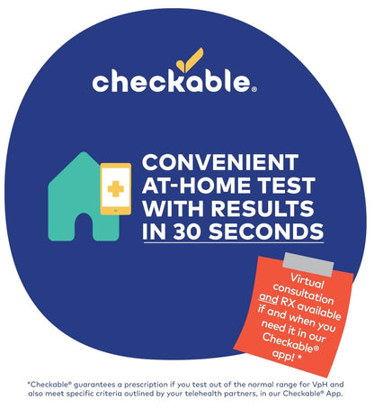 Checkable® Vaginal pH Screening Strips, Quick Results, Vaginal pH Balance Screening Strip Checkable MedicalBuy Supplements Australia