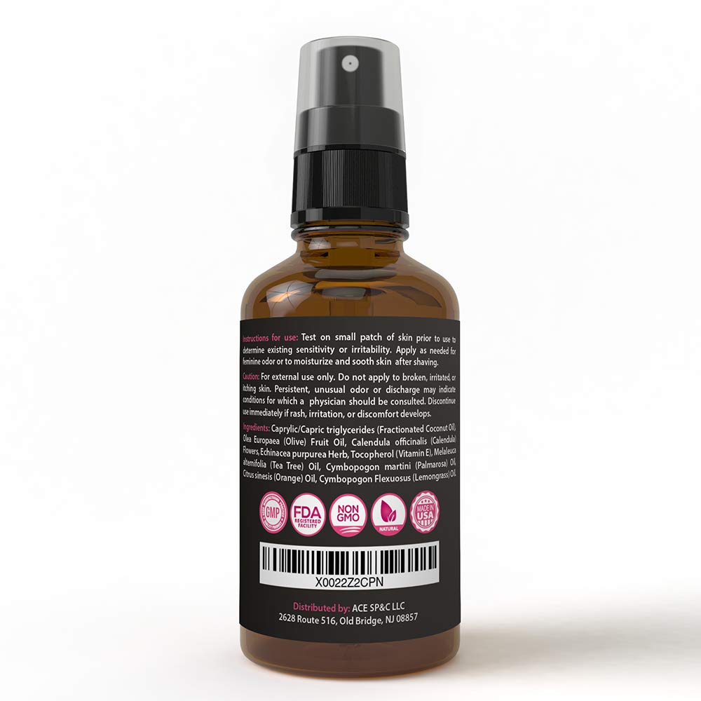 pHresh Feminine Spray - 100% All Natural Yoni Oil for Women - with Tea Tree, Lemongrass, Orange Essential Oils ACE NUTRITIONBuy Supplements Australia