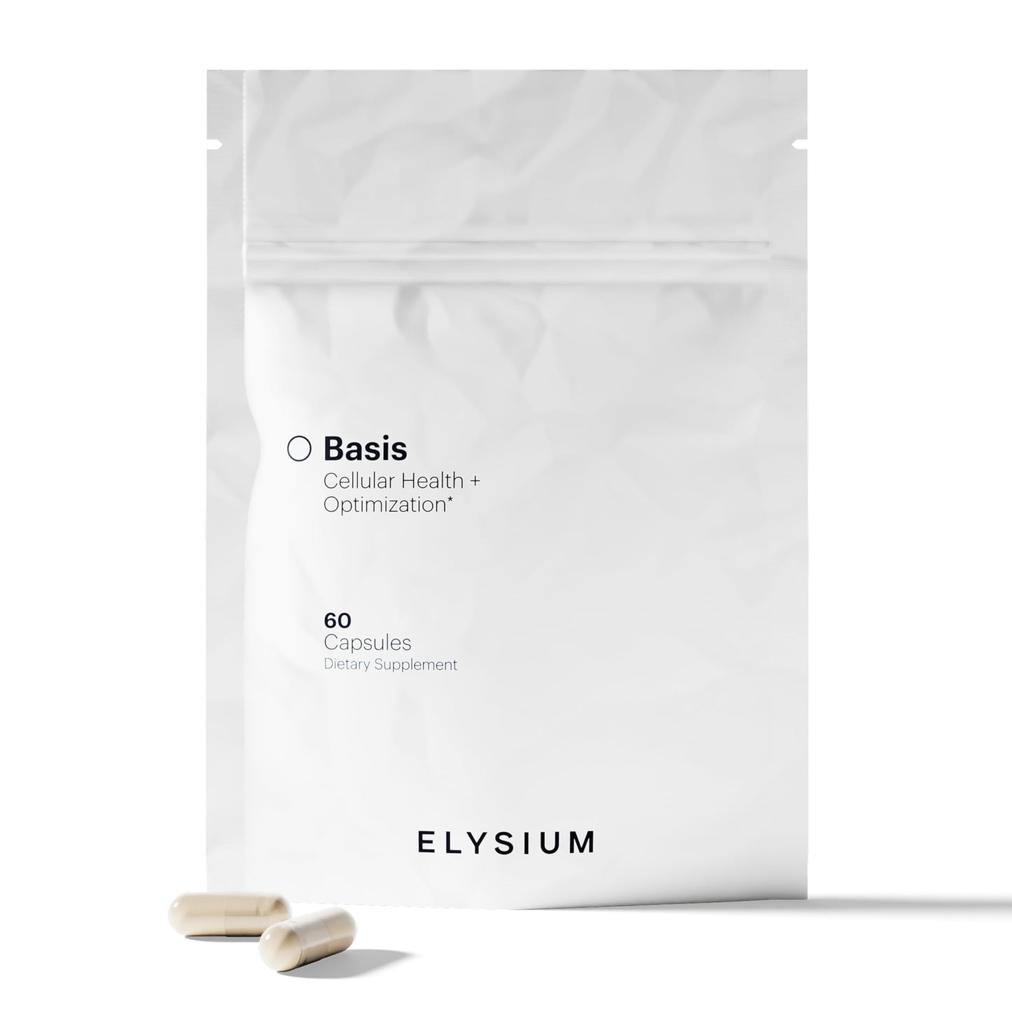 ELYSIUM Basis NAD Plus Supplement 30 Servings - with Nicotinamide Riboside 250mg and Pterostilbene 50mg - Healthy Aging Supplement & Cellular Energy ELYSIUMBuy Supplements Australia