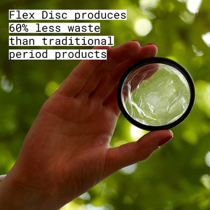 Flex Menstrual Discs | Disposable Period Discs | Reduce Cramps & Dryness | Beginner-Friendly Tampon Alternative | Capacity of 5 Super Tampons | Made in Canada | 12 Count FLEXBuy Supplements Australia