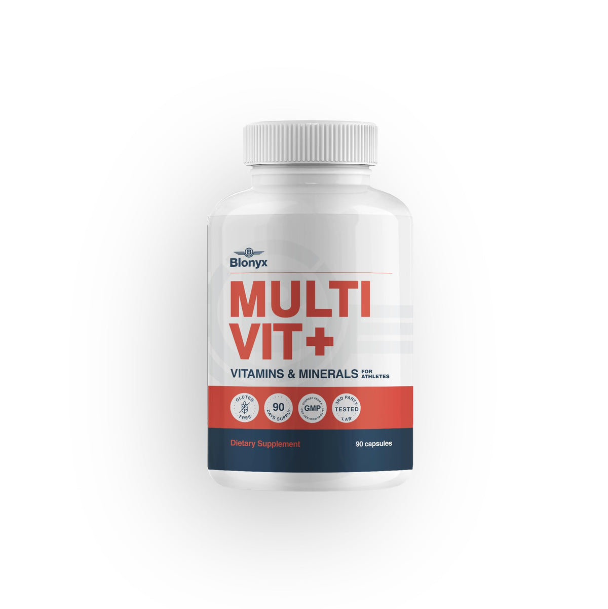 Blonyx Multivit+ Athlete's Multivitamin - Whole Food-Sourced Nutrients, Supports Performance & Muscle Health, 90 Day Supply BlonyxBuy Supplements Australia