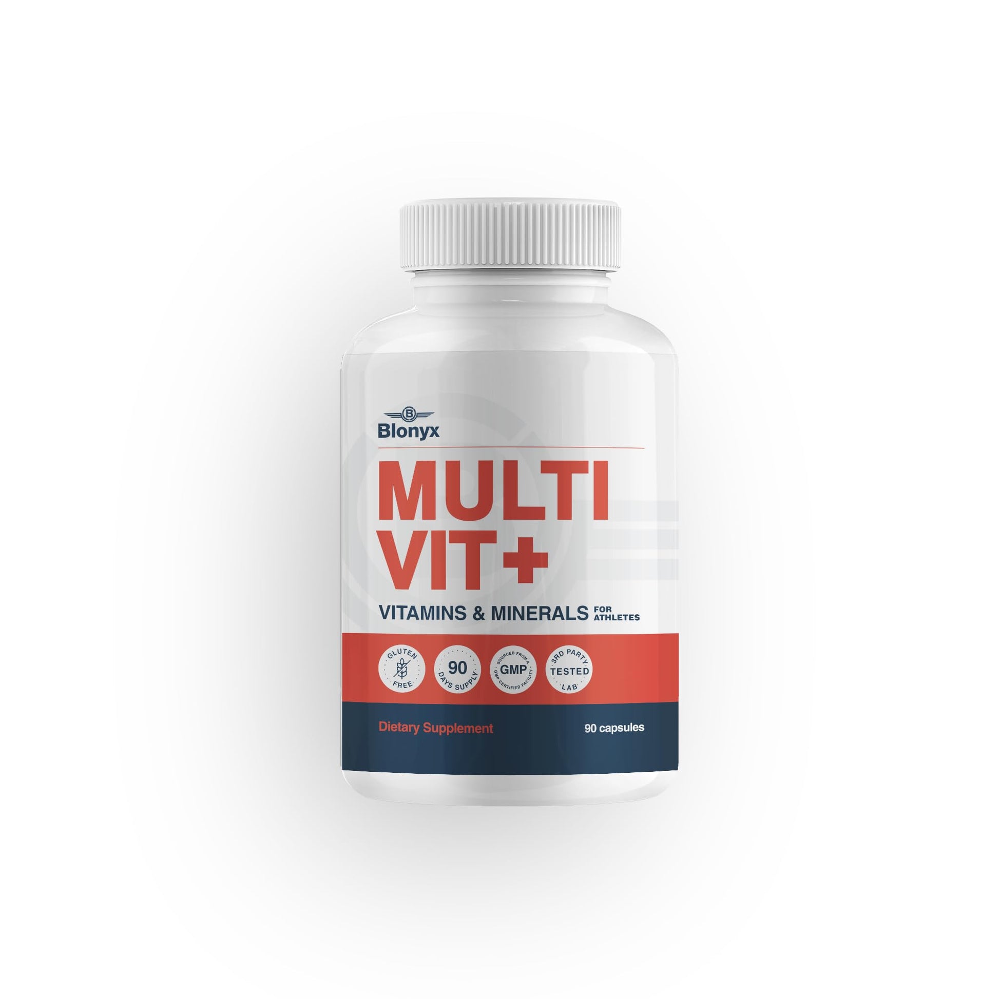 Blonyx Multivit+ Athlete's Multivitamin - Whole Food-Sourced Nutrients, Supports Performance & Muscle Health, 90 Day Supply BlonyxBuy Supplements Australia
