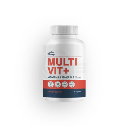 Blonyx Multivit+ Athlete's Multivitamin - Whole Food-Sourced Nutrients, Supports Performance & Muscle Health, 90 Day Supply BlonyxBuy Supplements Australia