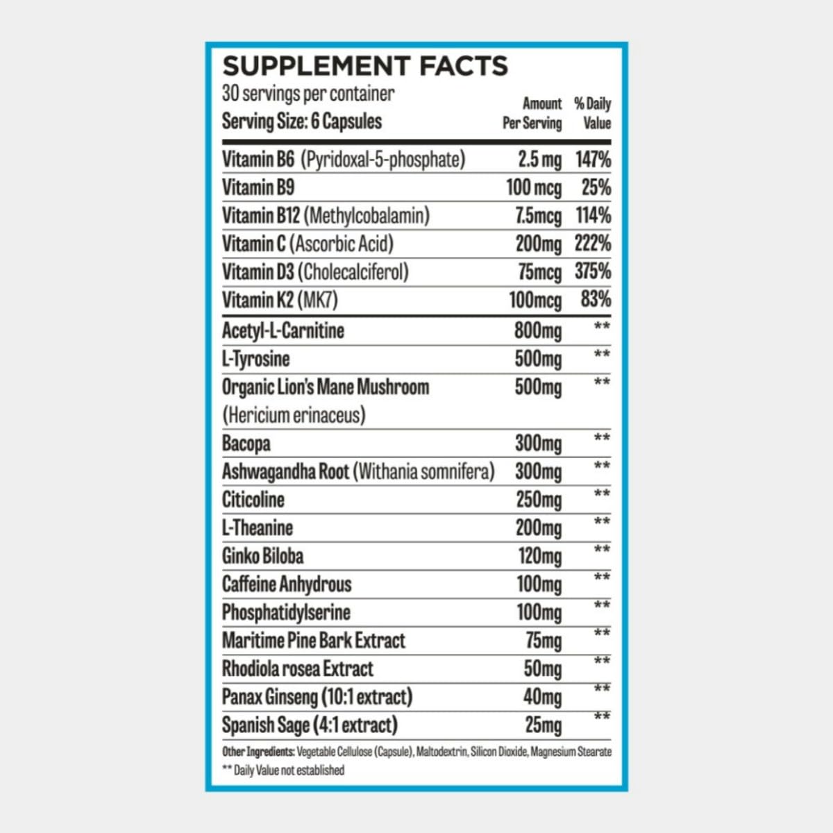 ROAR AMBITION Genuine Hunter Focus Premium Nootropic Brain Supplement for Memory and Focus - US Made with All Natural Ingredients Incl L-Theanine, Bacopa Monnieri & Lion's Mane ROAR AMBITIONBuy Supplements Australia