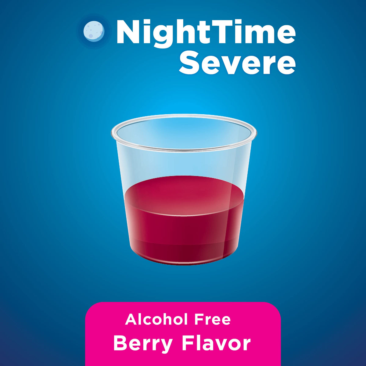 Amazon Basic Care Nighttime Severe Cold and Flu Syrup, Max Strength Liquid Medicine, Multi-Symptom Relief, for Adults and Children 12 Years and Older, Mixed Berry Flavor, 12 fl oz Amazon Basic Care buy supplements Au
