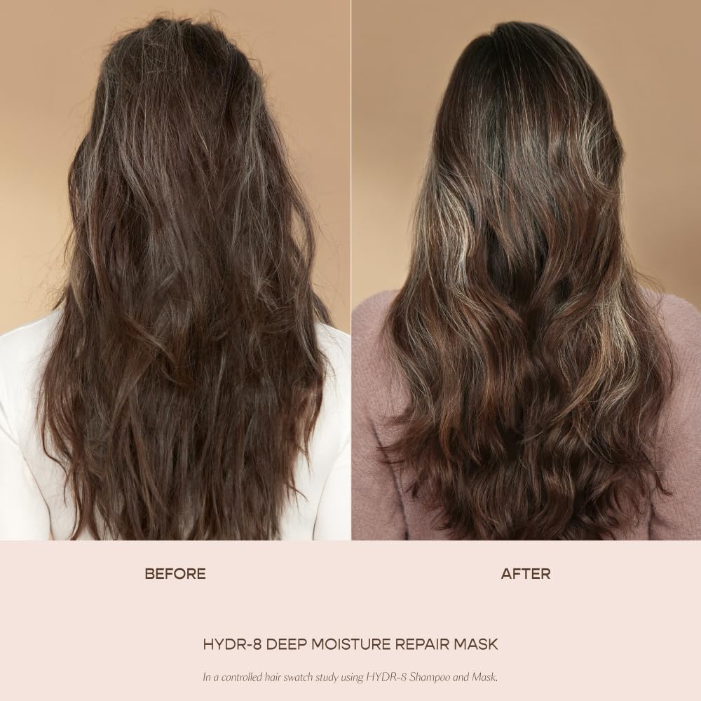VEGAMOUR HYDR-8 Deep Moisture Repair Mask, Deep Conditioner Hair Mask Formulated Without Sulfates for Dry, Damaged, Frizzy Hair, Floral & Vanilla Scent, 5 fl. oz. VEGAMOURBuy Supplements Australia