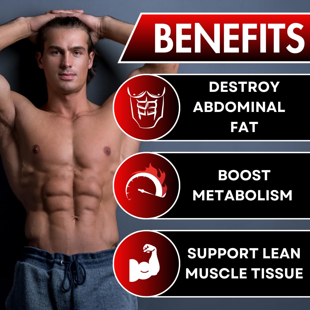 UNALTERED Belly Fat Burner for Men - Lose Belly Fat, Tighten Abs, Support Lean Muscle UNALTEREDBuy Supplements Australia