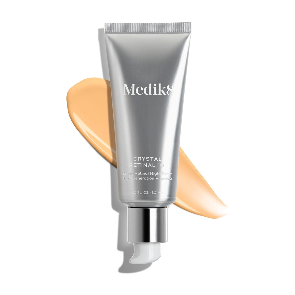 Medik8 Crystal Retinal 10 - Firming, Advanced Skin Retinaldehyde Face Serum - Night Serum with Hyaluronic Acid and Vitamin E - Gluten Free - 1 oz Medik8 buy supplements Au