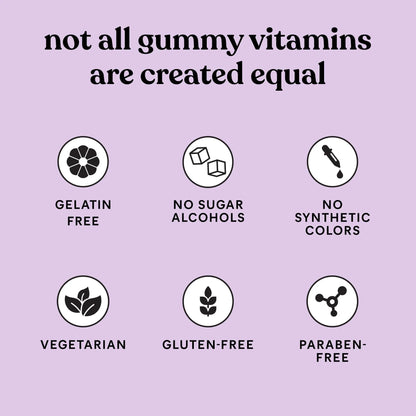 Lemme Debloat - Digestive & Gut Health Gummies with 2 Clinically Studied Probiotics & Prebiotic, Vegetarian, Gluten Free, Non GMO, BlackBerry Flavor (60 Count) LemmeBuy Supplements Australia