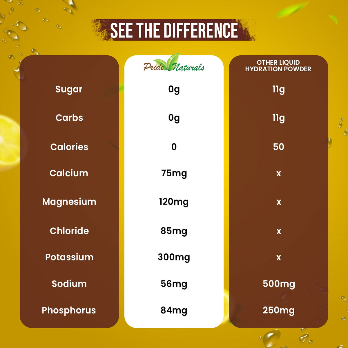 Electrolyte Powder - Refreshing Workout Recovery Electrolytes, Sugar Free, Gluten Free Pride Naturals, IncBuy Supplements Australia