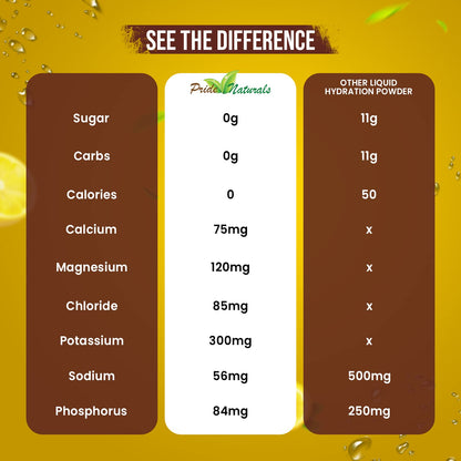 Electrolyte Powder - Refreshing Workout Recovery Electrolytes, Sugar Free, Gluten Free Pride Naturals, IncBuy Supplements Australia