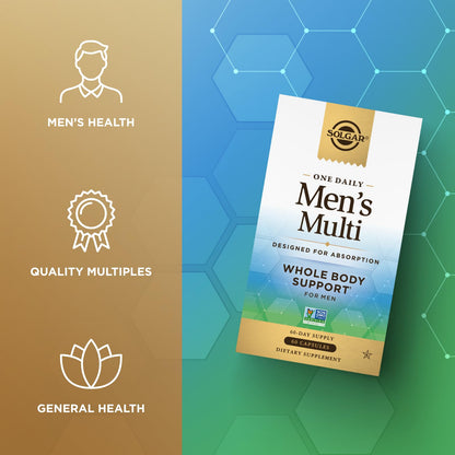 SOLGAR One a Day Women & Mens Bundle:Daily Women's Multi Whole Body Support, 60 Servings + Daily Men's Multivitamin Whole Body Support Supplement, 60 Servings SOLGARBuy Supplements Australia