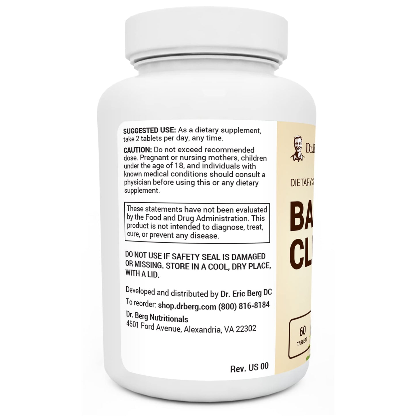 Dr. Berg's Bacti-Cleanse - 8in1 Immune Booster Supplements with Digestive Dr. Berg NutritionalsBuy Supplements Australia