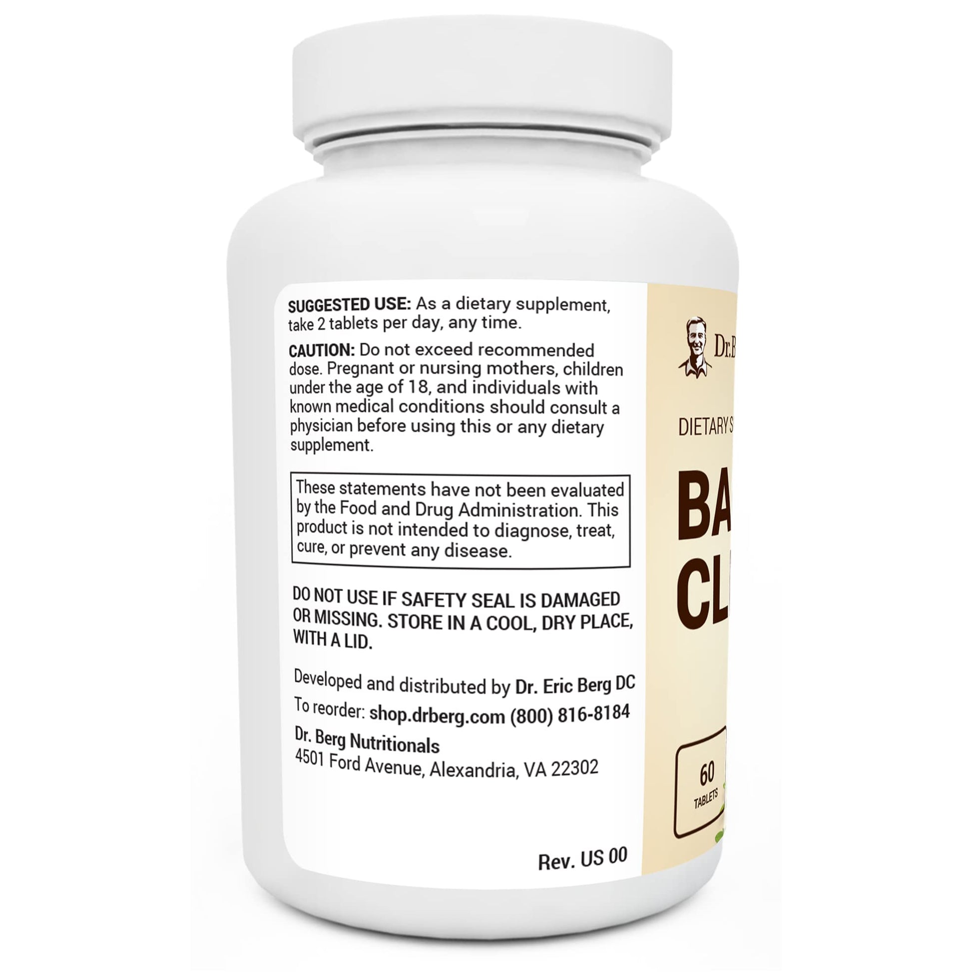 Dr. Berg's Bacti-Cleanse - 8in1 Immune Booster Supplements with Digestive Dr. Berg NutritionalsBuy Supplements Australia