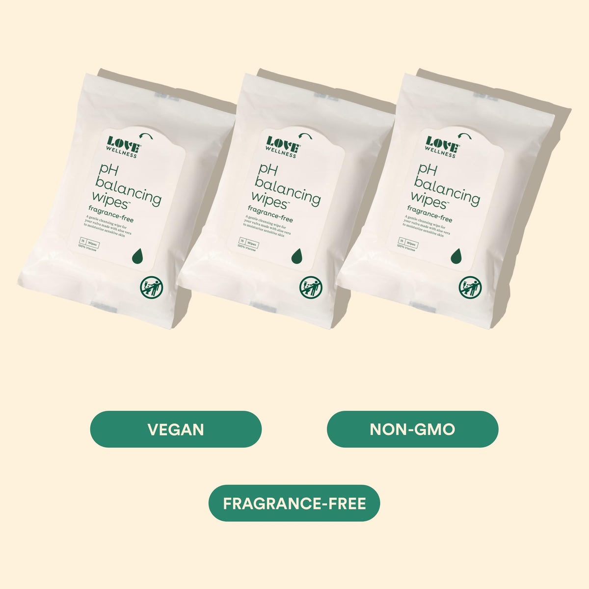 Love Wellness pH Balancing Wipes for Women | Feminine Hygiene for Cleansing with Aloe Vera Love WellnessBuy Supplements Australia