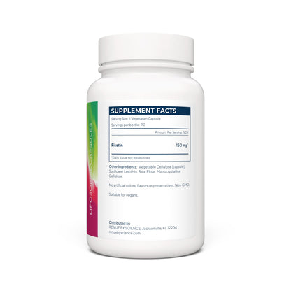 Renue By Science Fisetin | 90 Liposomal Fisetin Supplements - 150mg Fisetin per Serving | Senolytic Supplements | Bioavailable Formula for Increased Absorption | Non-GMO & Made in The USA Renue By ScienceBuy Supplements Australia