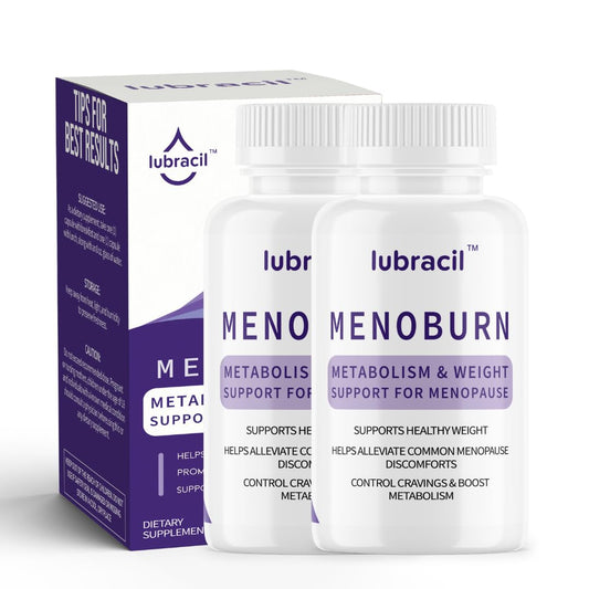Lubracil Menoburn Perimenopause & Menopause Supplements for Women – Helps Metabolism, Estrogen & Wellness – Targets Hot Flashes, Bloating & Energy – 120 Count, 2 Pack LubracilBuy Supplements Australia