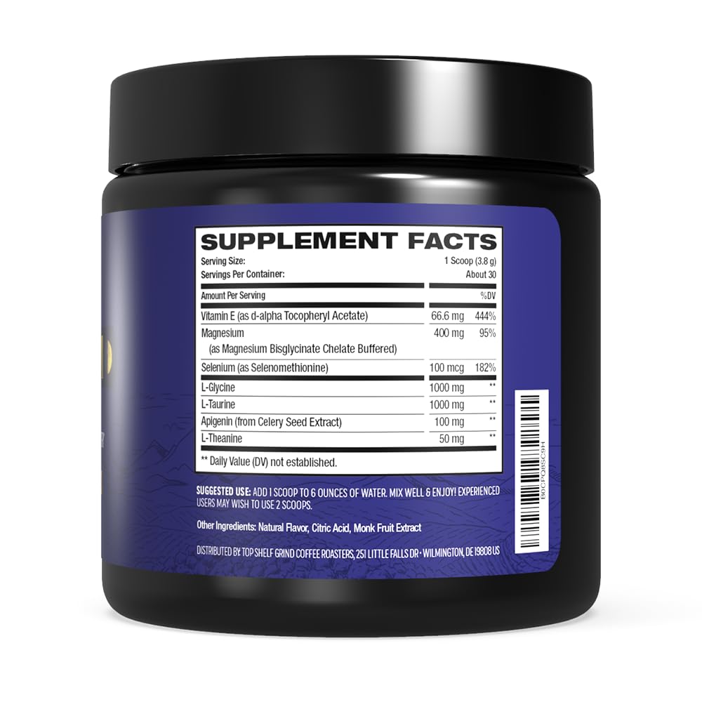 Advanced Sleep Supplement for Men, Nootropic Night Time Burner & Anabolic Recovery Join Top Shelf GrindBuy Supplements Australia