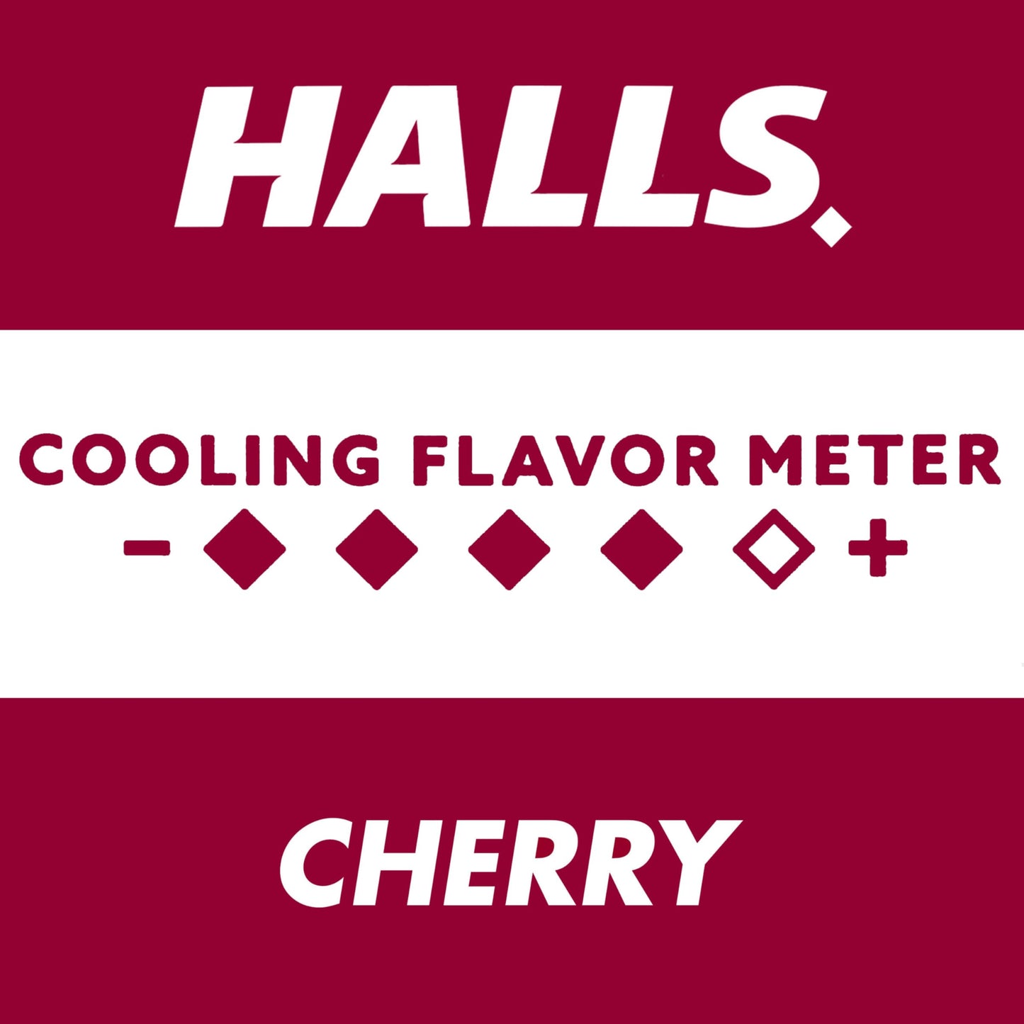 Halls Cough and Throat Relief Cherry Cough Drops, Bulk Pack, 250 Drops HALLS buy supplements Au