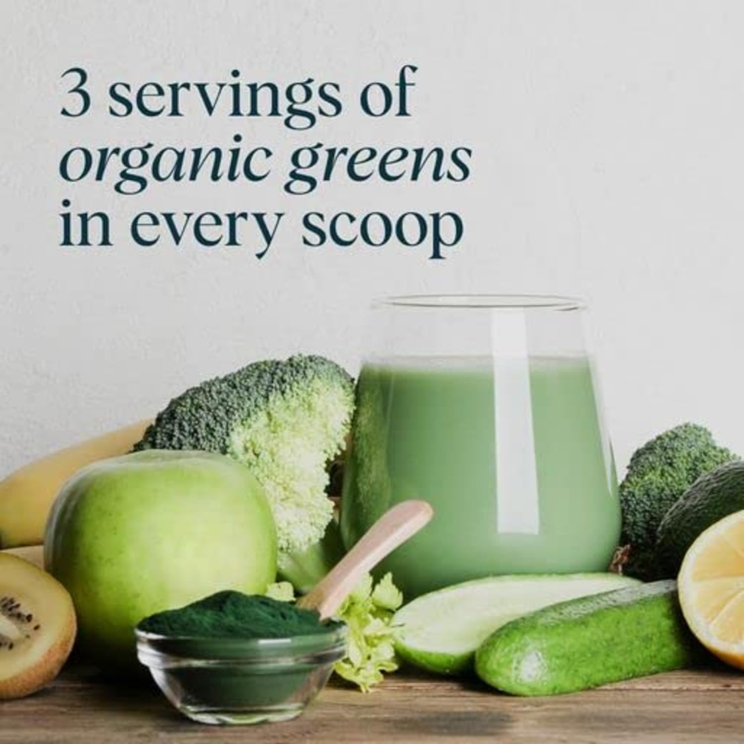Ora Organic Greens Powder - Vegan, Gluten-Free, Organic Super Greens Drink for Energy and Detox | Antioxidants & Adaptogenic Herbs | 20+ Superfood Greens Blend - Citrus Flavor, 30 Servings Ora OrganicBuy Supplements Australia