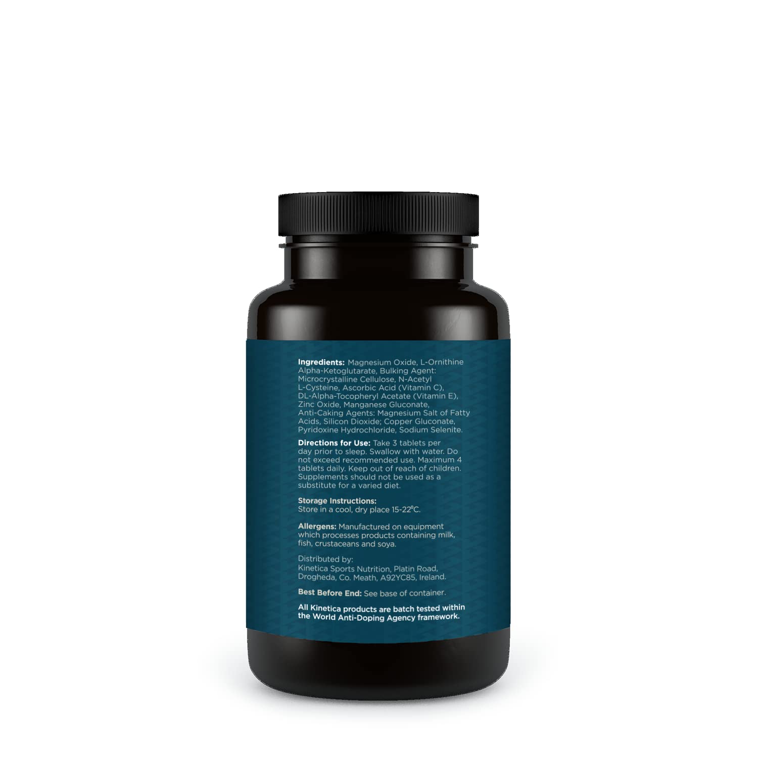 Kinetica Zinc Mg, 90 Capsules, 420 mg Magnesium, 16.5 mg Zinc Vitamins per Serve, 30 Servings. Sleep aid KineticaBuy Supplements Australia